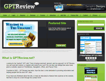Tablet Screenshot of gptreview.net